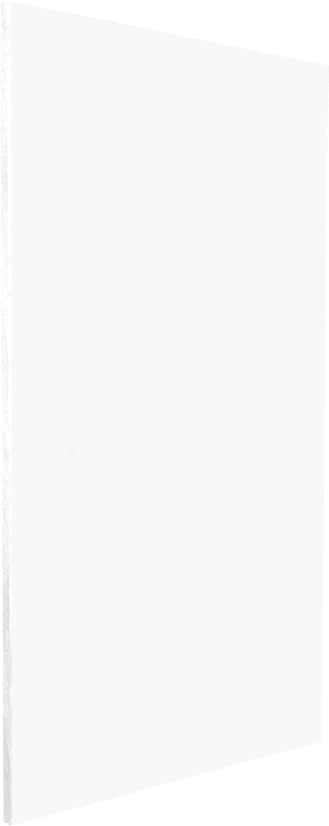 Balmani Piatto panneau mural de douche 140 x 220 cm Solid Surface blanc mat