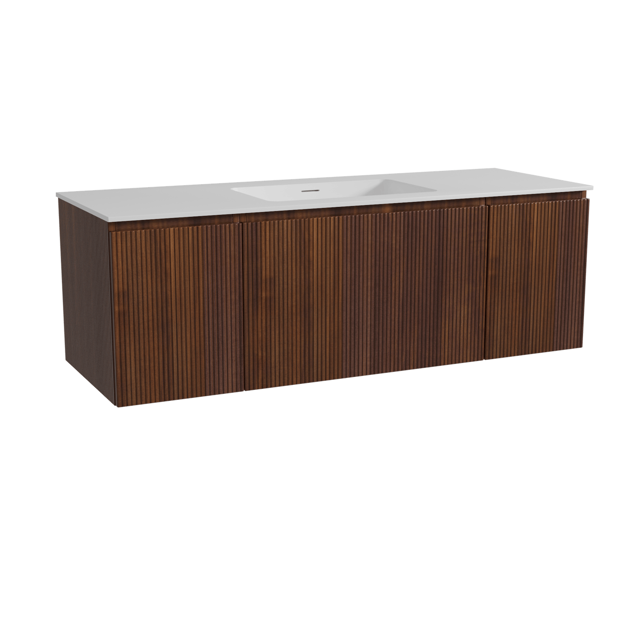 Storke Ribs meuble salle de bains avec lavabo Mata