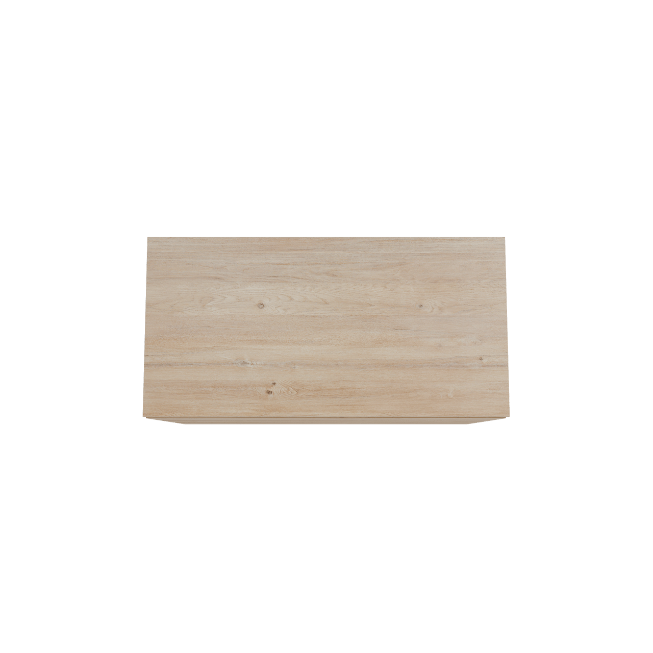 Storke Edge staand badkamermeubel 105 x 52 cm ruwe eik met Panton enkel tablet in melamine ruwe eik