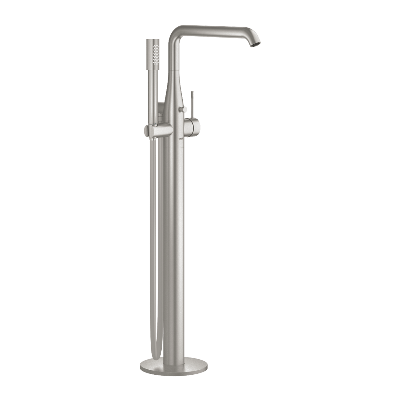 Grohe Essence robinet baignoire îlot avec douchette Supersteel