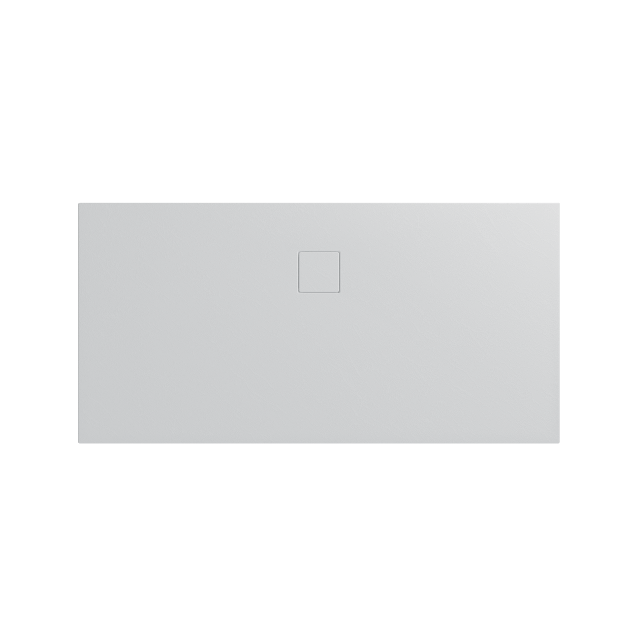 Linie Rumba douchebak 160 x 90 cm acryl mat wit leisteenstructuur