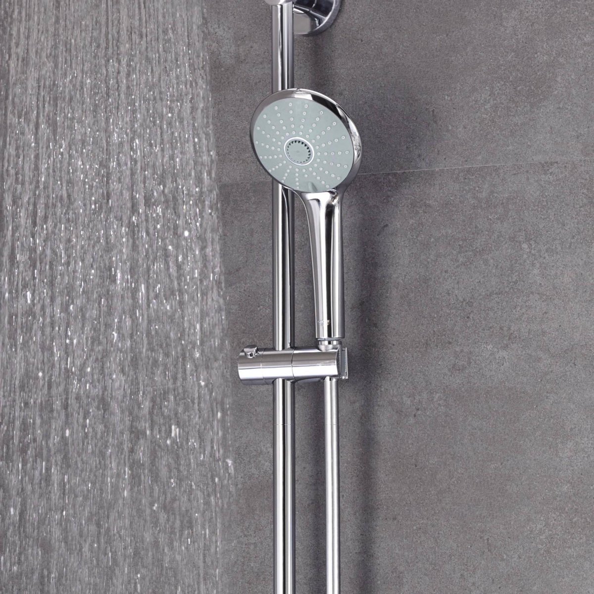 Grohe Euphoria System 260 colonne de douche de pluie mitigeur thermostatique chrome brillant