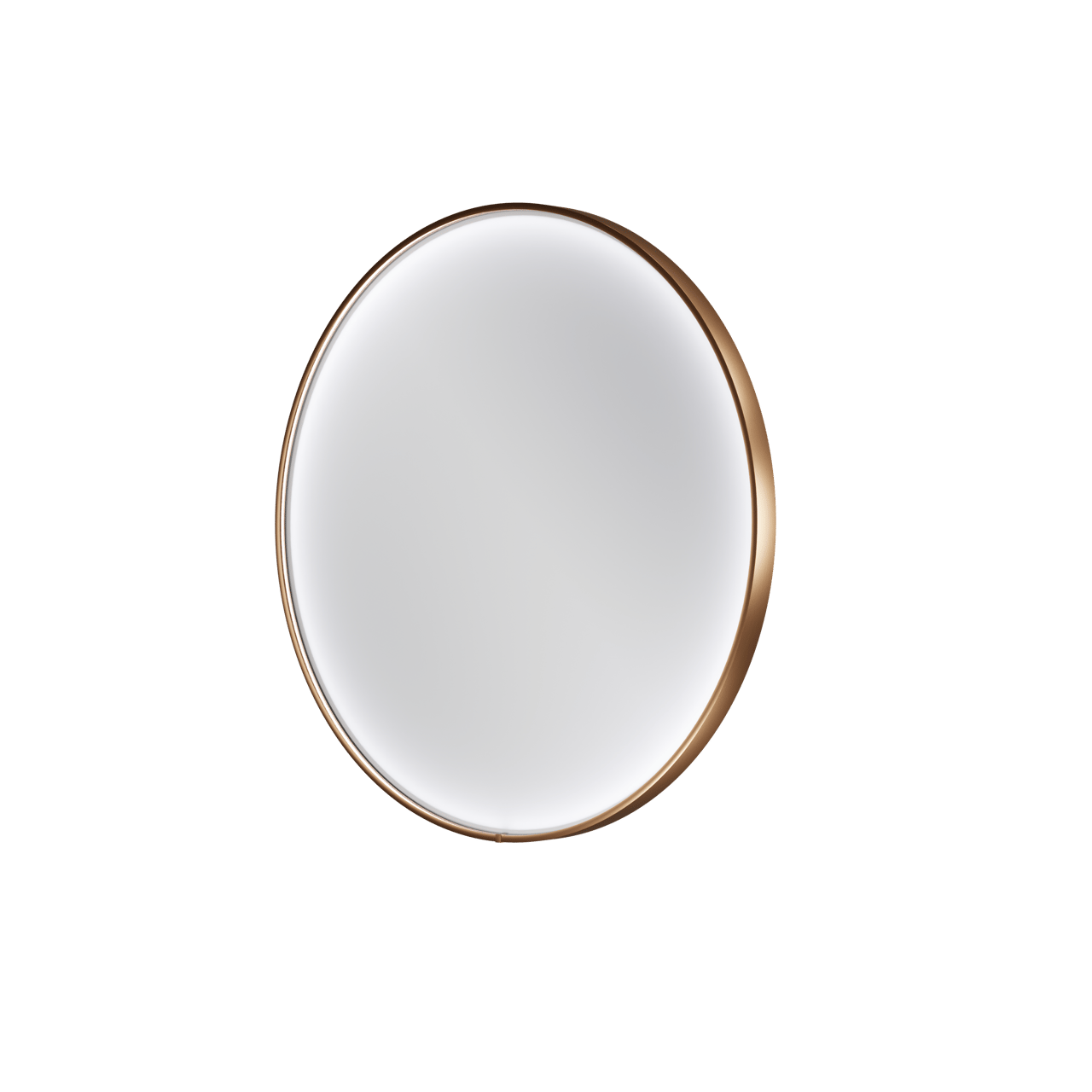 Balmani Secret miroir rond Brushed RoseGold lumineux et anti-buée Ø 80 cm