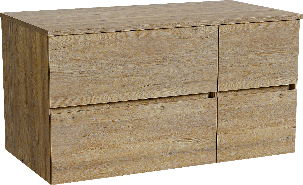 Storke Edge meuble salle de bains avec tablette pour vasques Panton