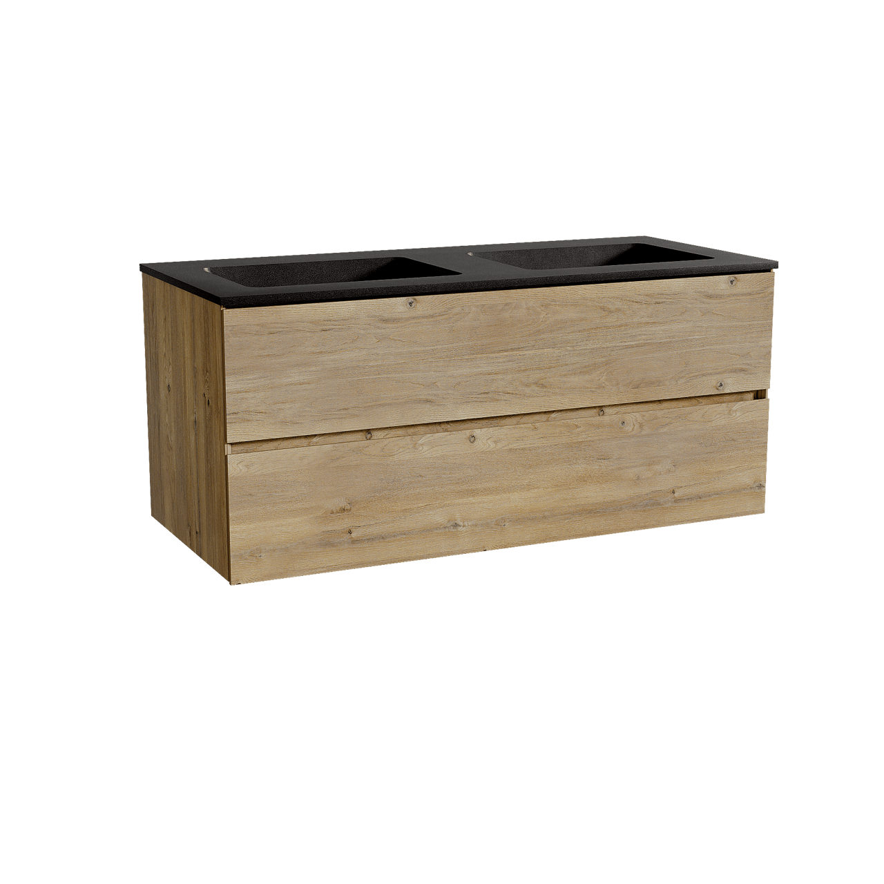 Storke Edge meuble salle de bains avec plan vasque Scuro