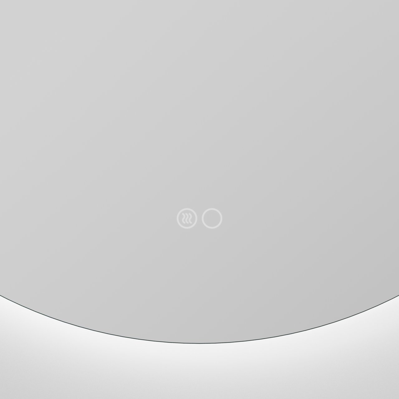 Balmani Giro Touch miroir rond lumineux et anti-buée Ø 70 cm