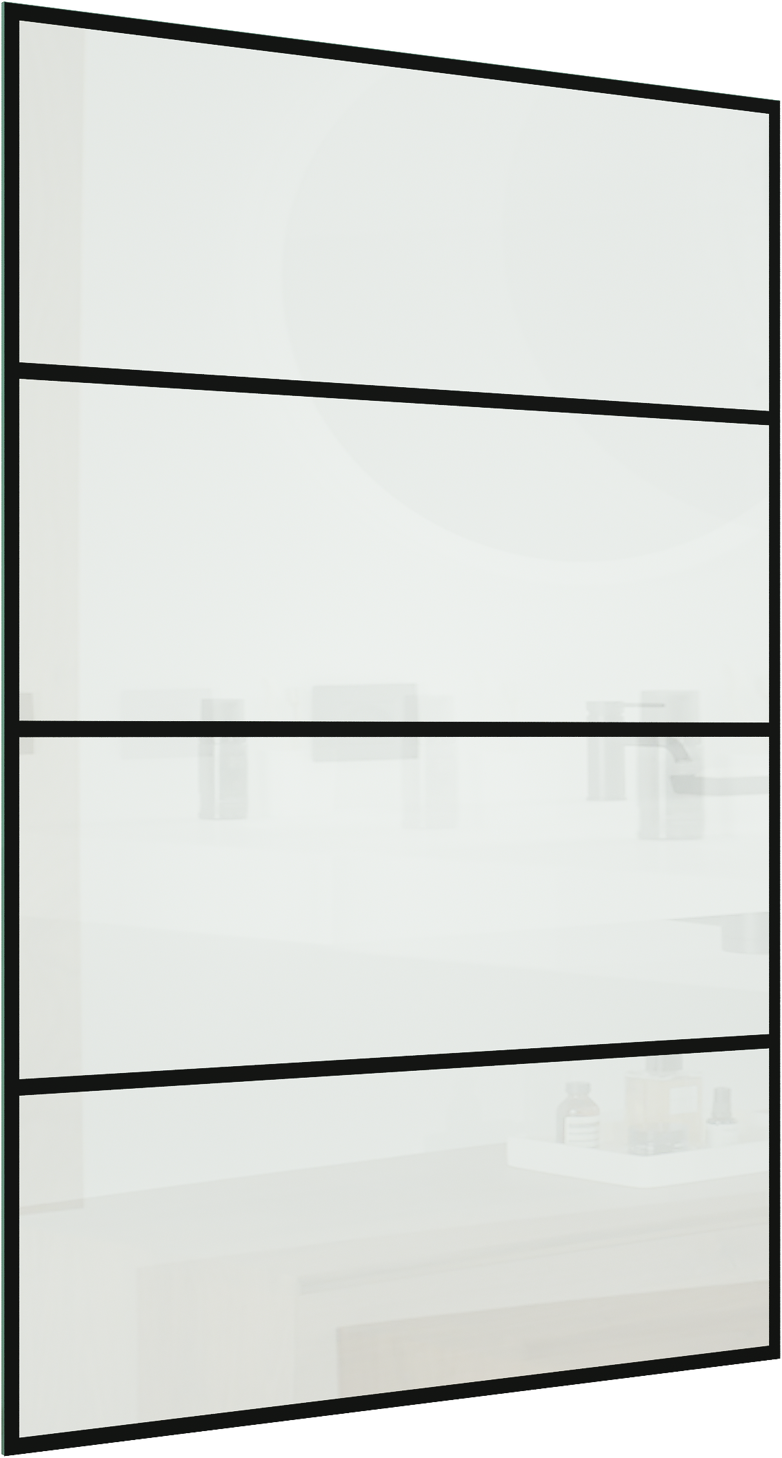 Linie Walk-In Duschwand Glas