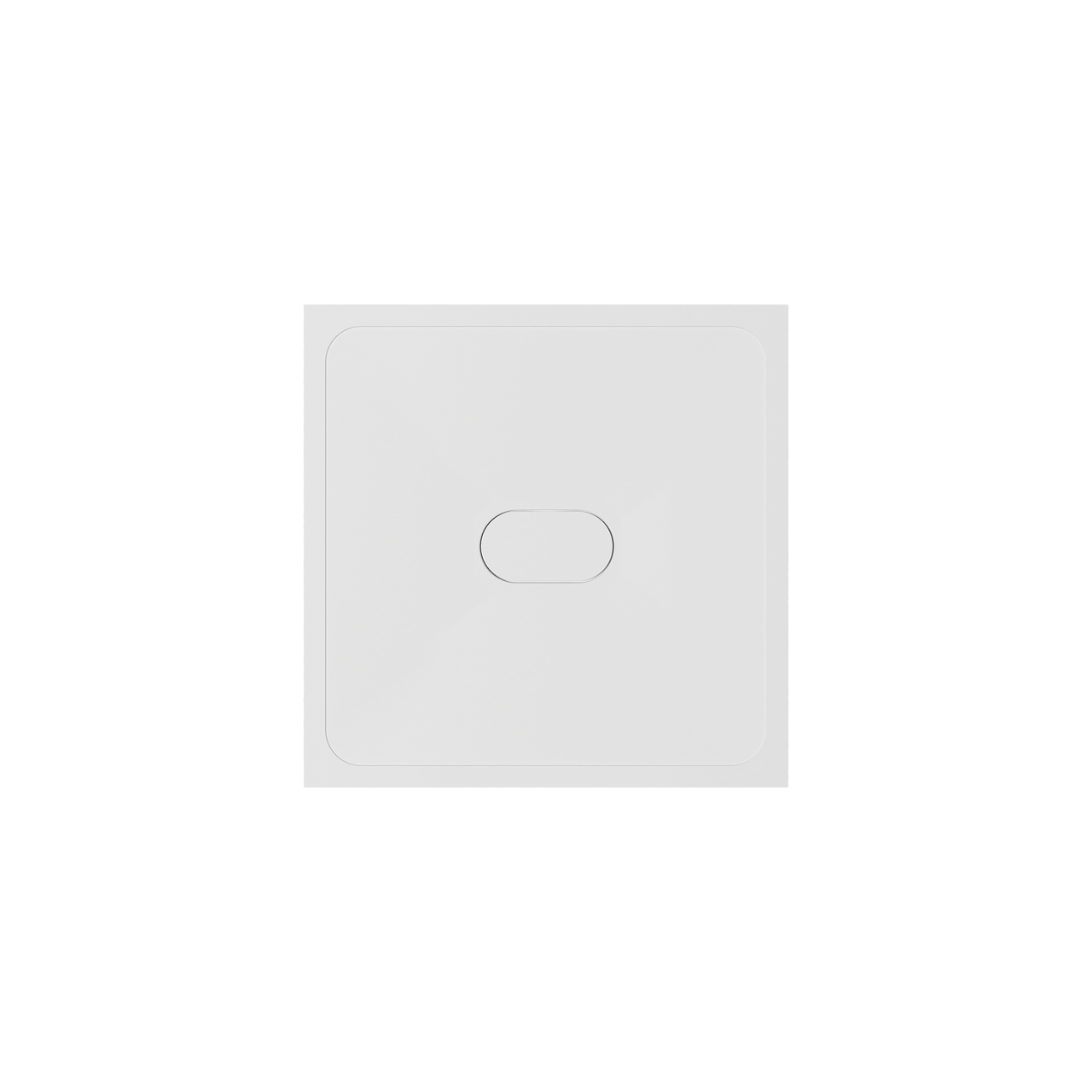 Balmani Artic Duschwanne: 90 x 90 cm, Top Solid, Weiß matt