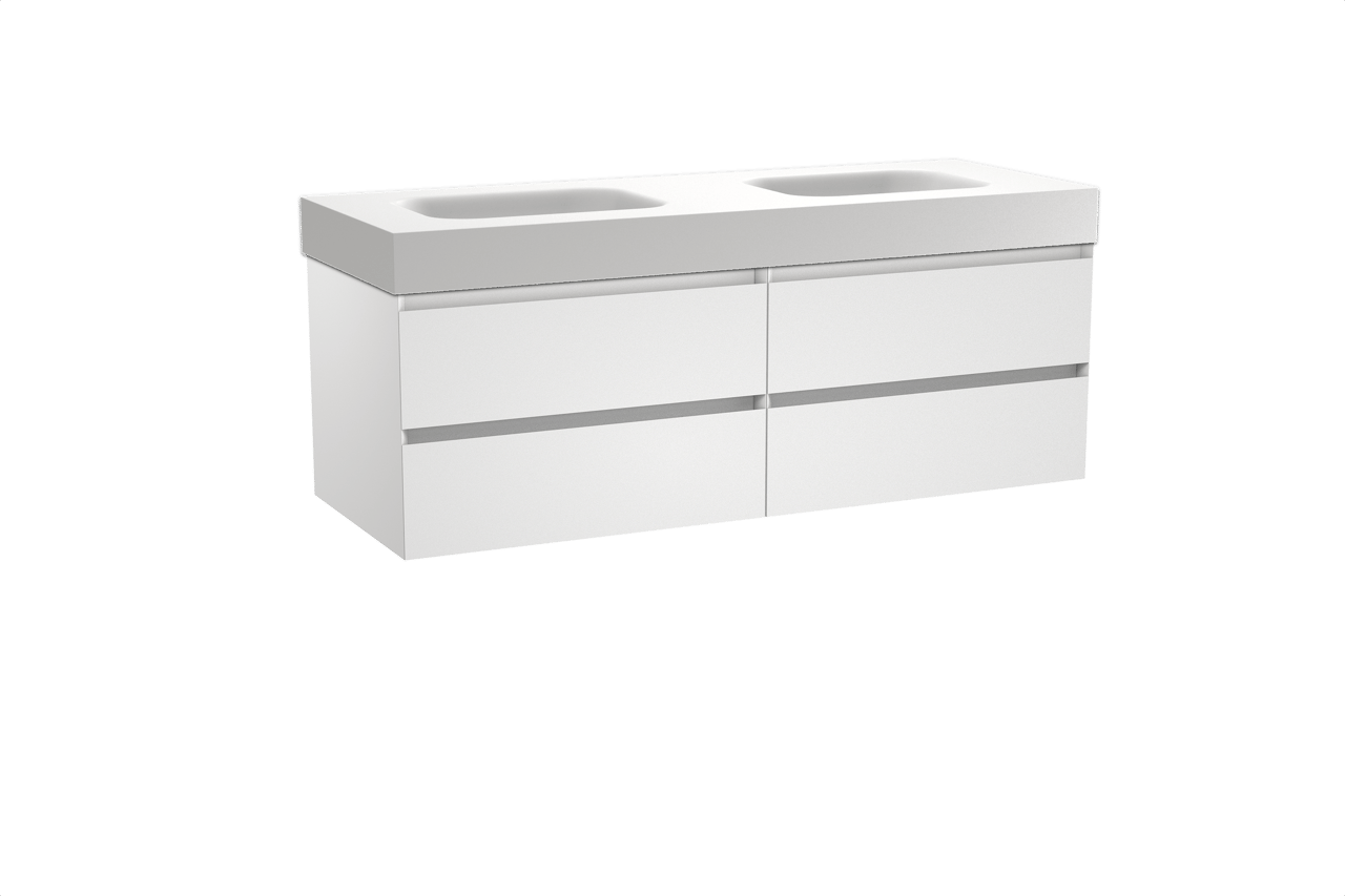 Balmani Mitra meuble salle de bains avec plan vasque Arcato