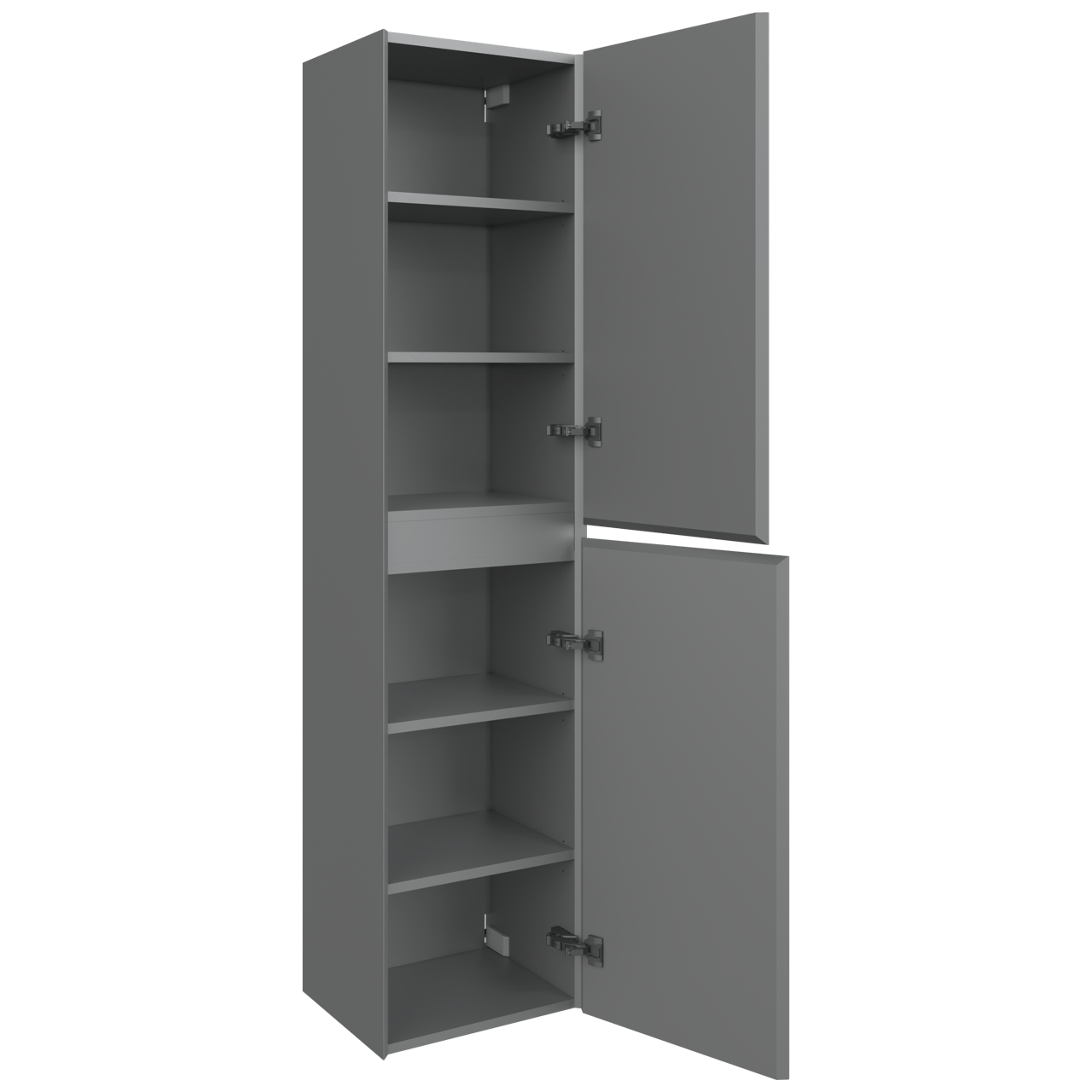 Balmani Idra colonne salle de bains suspendue gris pierre 45 x 35 x 169 cm