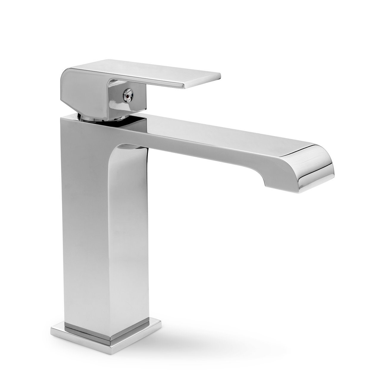 Blaufoss Abalone wastafelkraan chroom