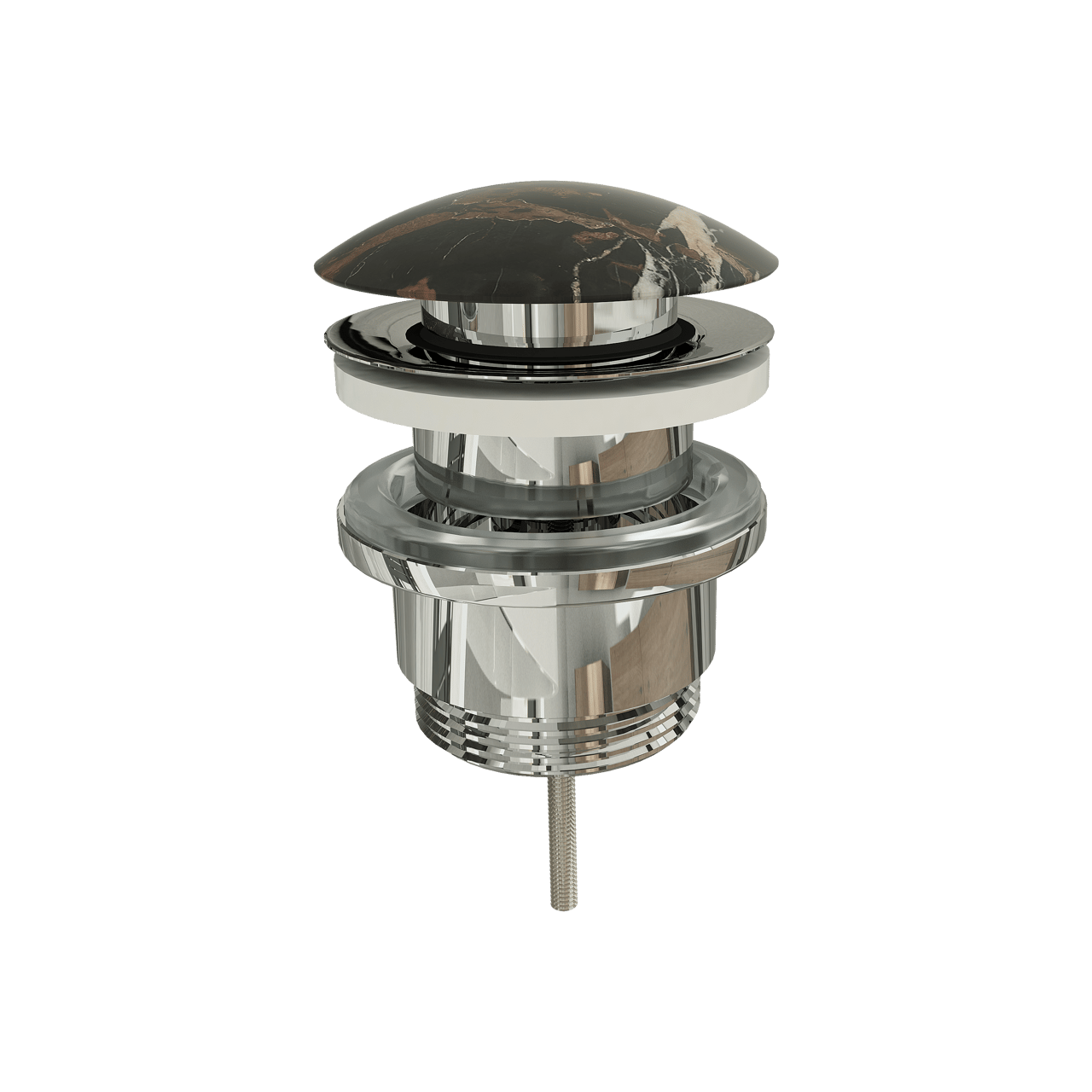 Balmani Click Curved crépine fermable Or Portoro