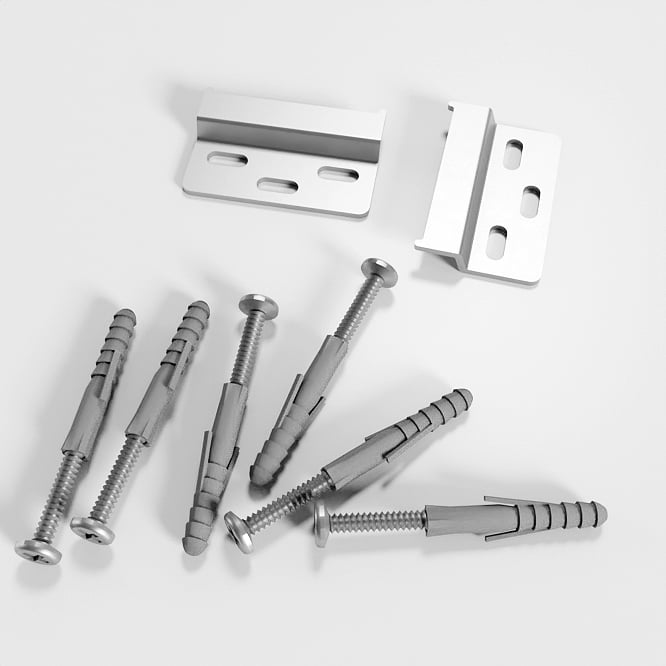 Balmani Fara zwevend toiletmeubel 45 x 22 cm amerikaanse notelaar met Fara wastafel in matte Solid Surface