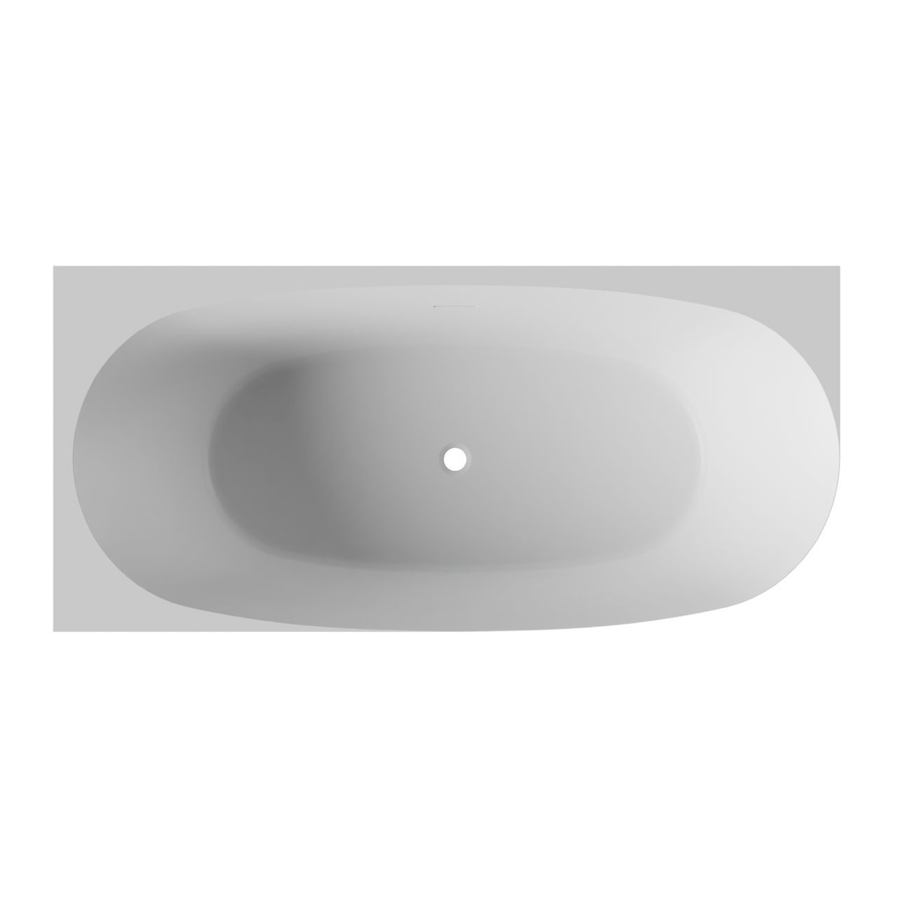 Luca Varess Sutilo baignoire d'angle gauche double 170x75cm acrylique blanc mat