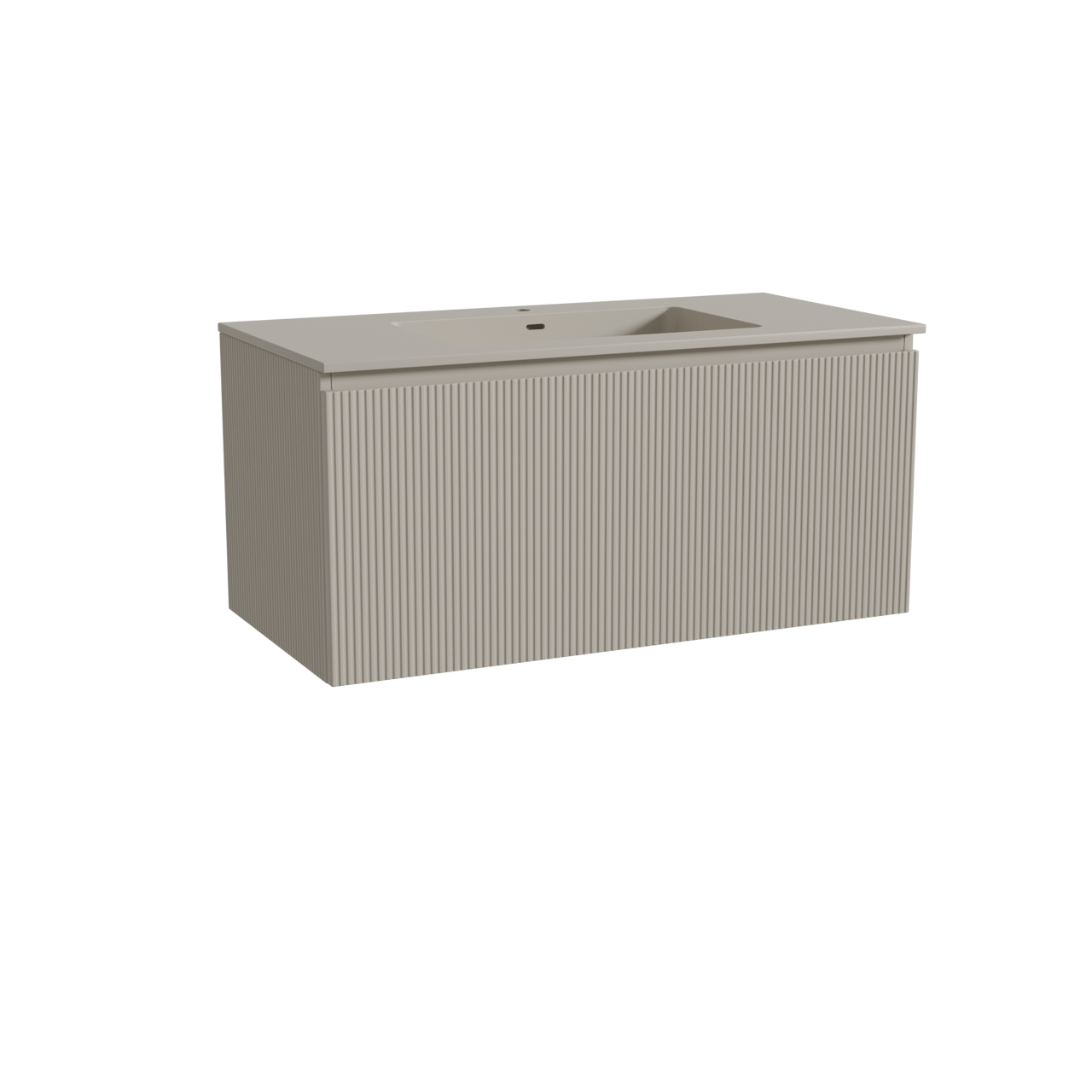 Storke Ribs badkamermeubel met Diva Wastafel