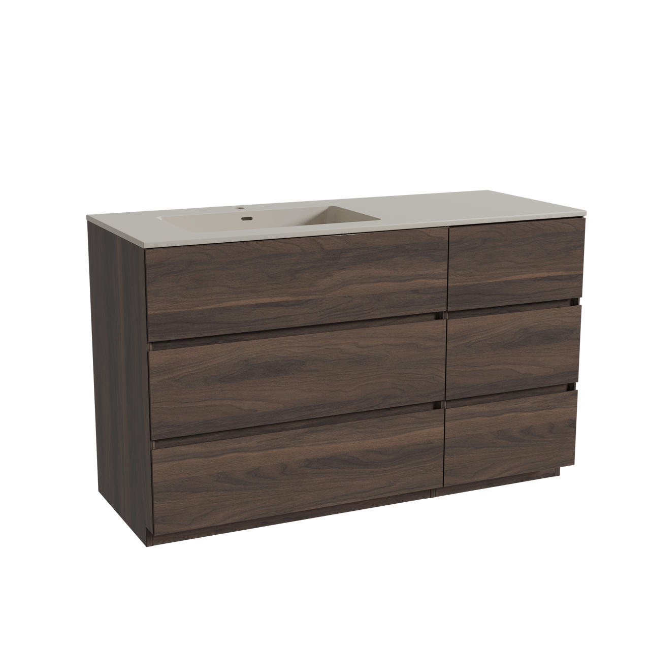 Storke Edge meuble salle de bains avec lavabo Diva