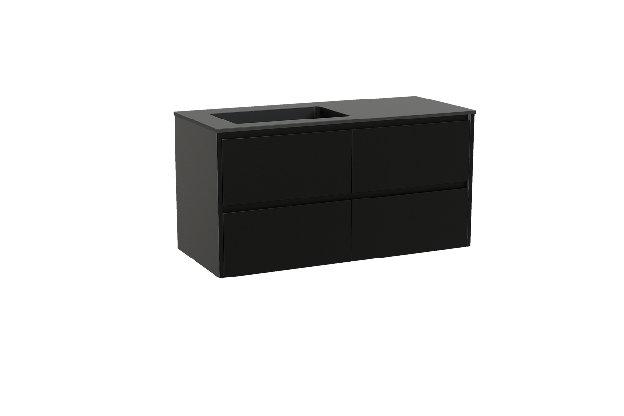 Storke Seda Badmöbel mit Scuro Waschtisch