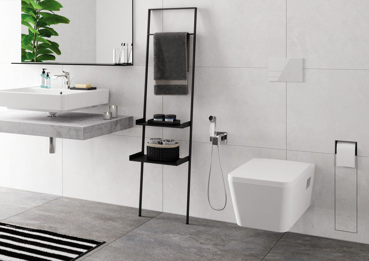 Hansgrohe Vivenis 80 Niedrige Waschtischarmatur Chrom glänzend
