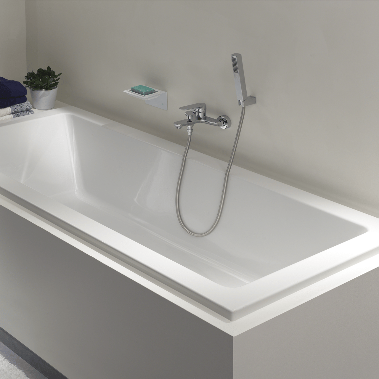 Blaufoss Bogota robinet baignoire chrome brillant