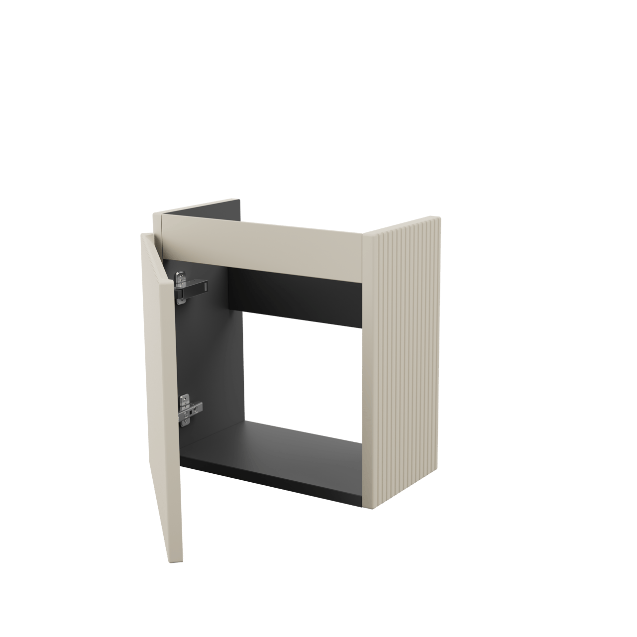 Storke Ribs zwevend fonteinkast 40 x 22 cm sand mat