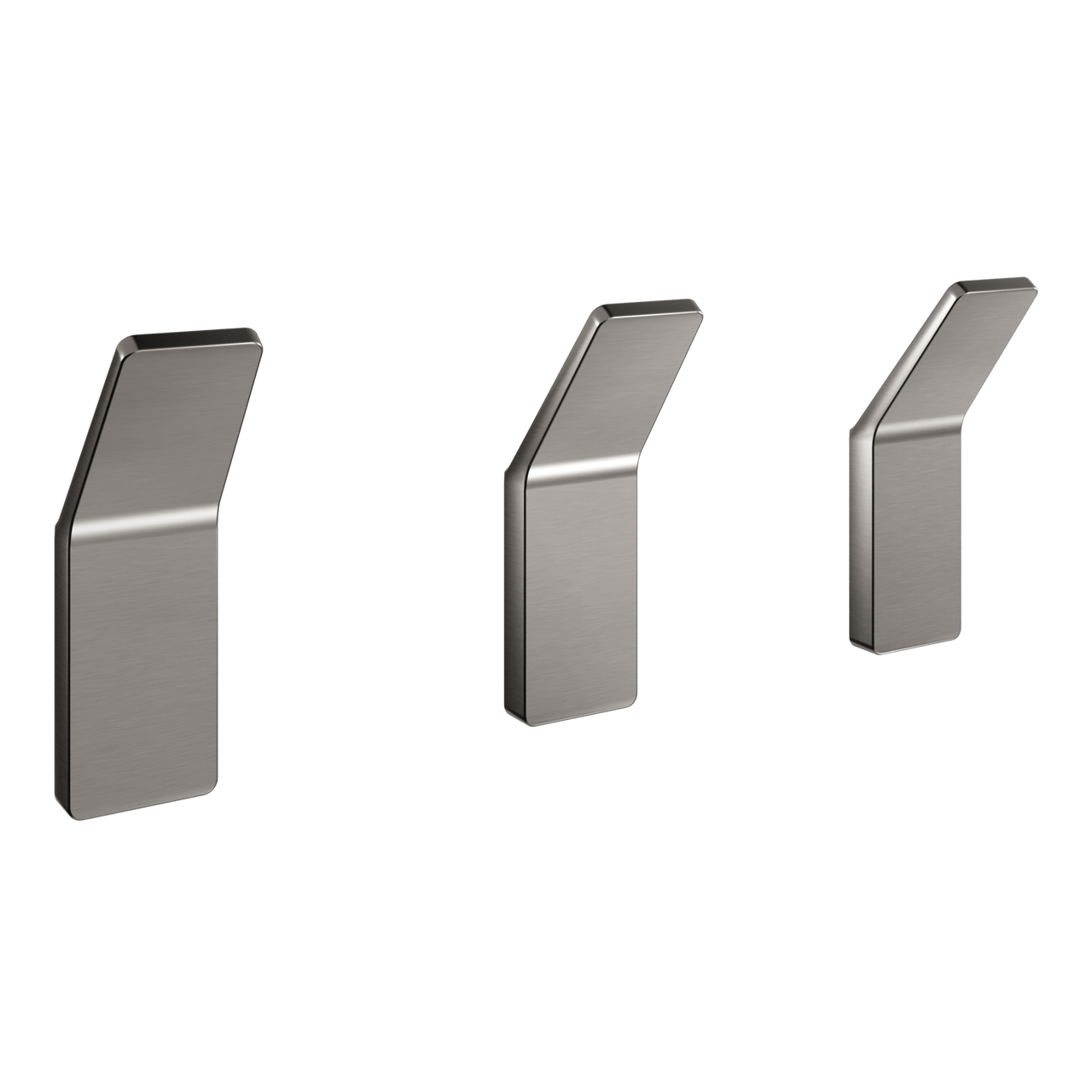 Balmani Amo set haakjes 3 stuks Brushed GunMetal