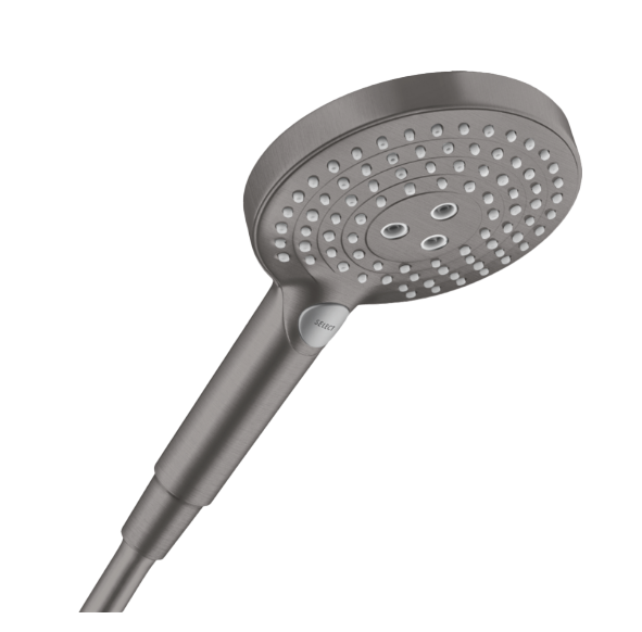 Hansgrohe Raindance Select S120 handdouche 3 straalfuncties Brushed Black Chrome