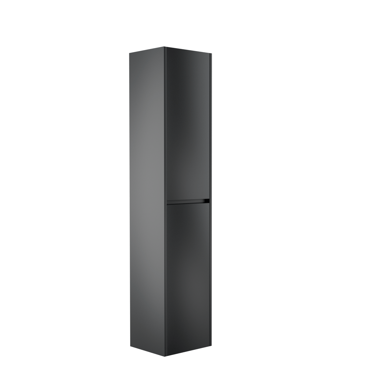 Storke Seda zwevende badkamerkast Mat Zwart 40 x 35 x 170 cm