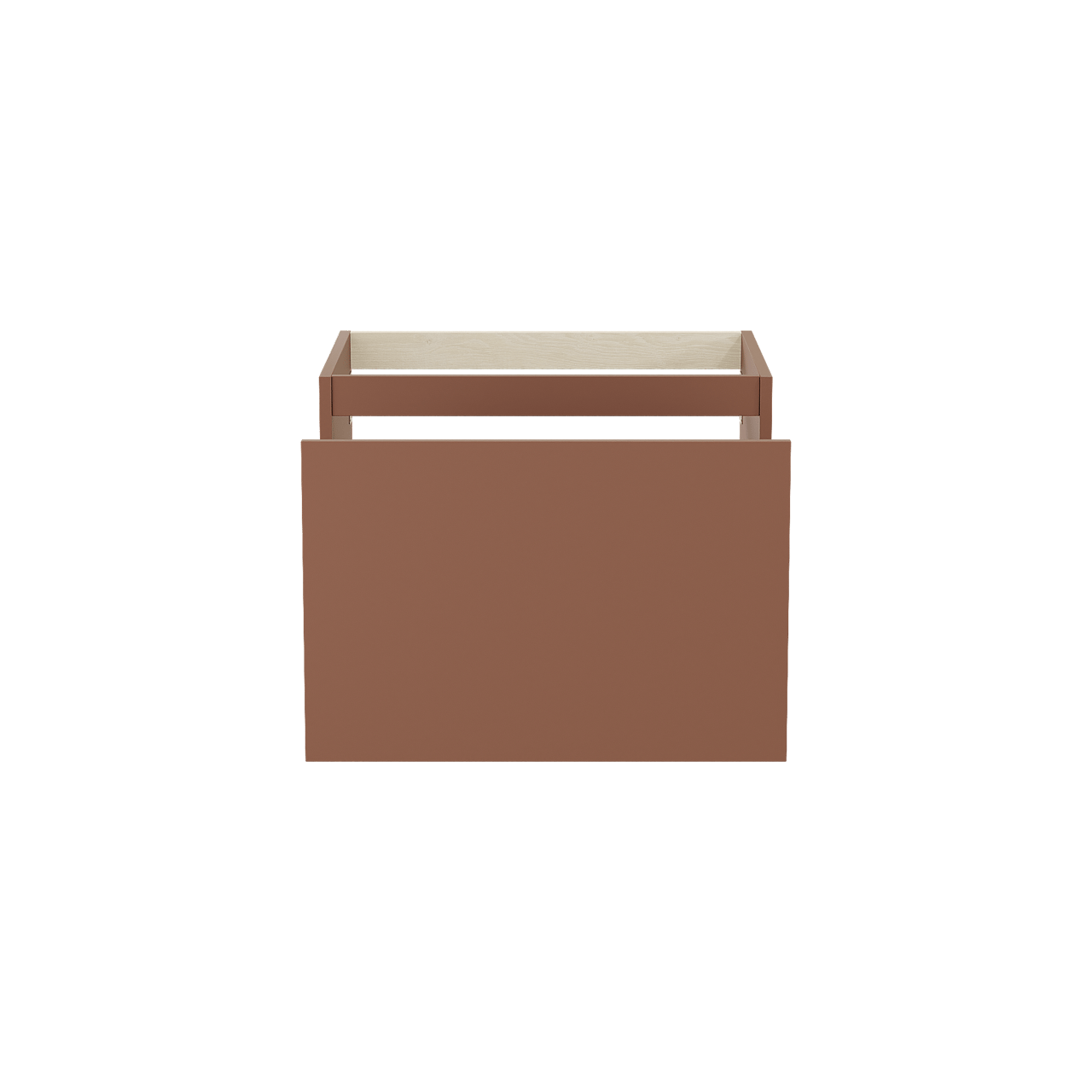 Balmani Sfera zwevende wastafelonderkast 67,5 x 55 cm Cotto 2 lades