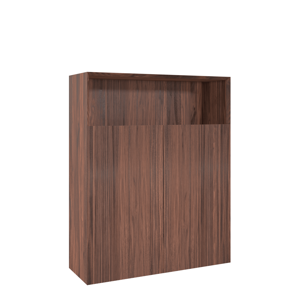 Balmani Fila Badhochschrank: Hängend, Nussbaum, Furnierholz, 100 x 30 x 120 cm