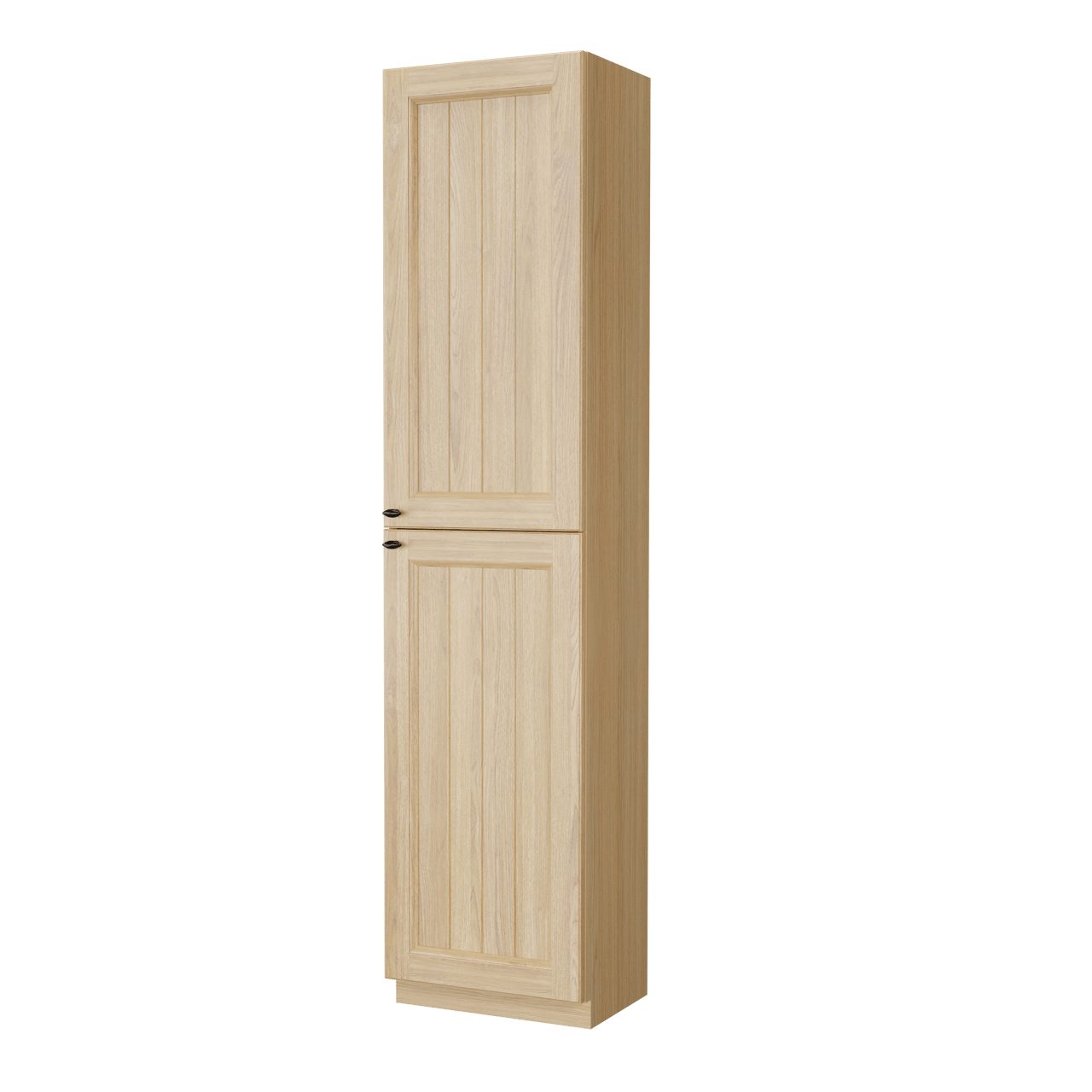 Balmani Lemon staande badkamerkast rechts Fineer natuur eik 45 x 35 x 195 cm