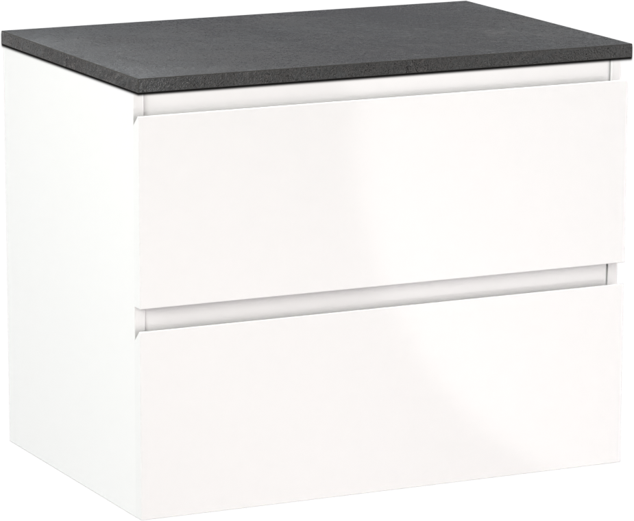 Linie Lado Badmöbel Set mit Lado Waschtischplatte für Aufsatzwaschbecken