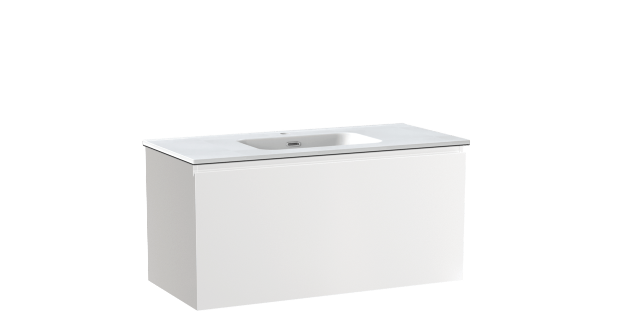 Linie Lado badkamermeubel met Baro Wastafel