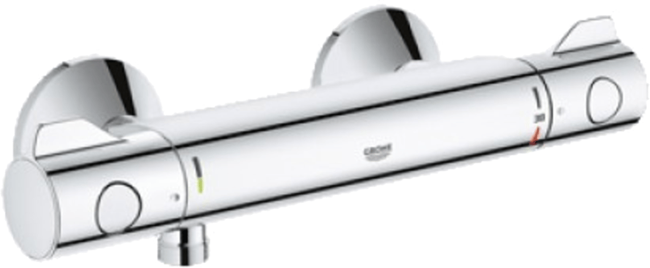 Grohe Grohtherm 800 Thermostat-Duscharmatur: Chrom glänzend