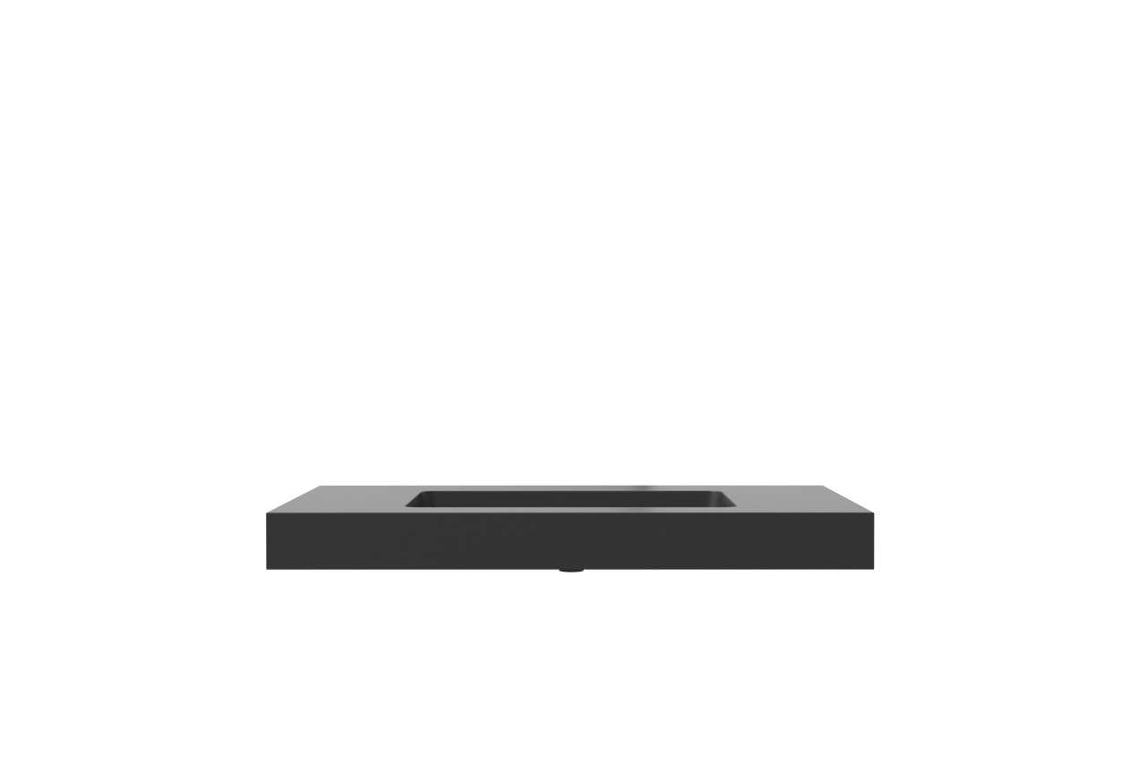Storke Scuro High vasque simple quartz mat 95 x 52 cm