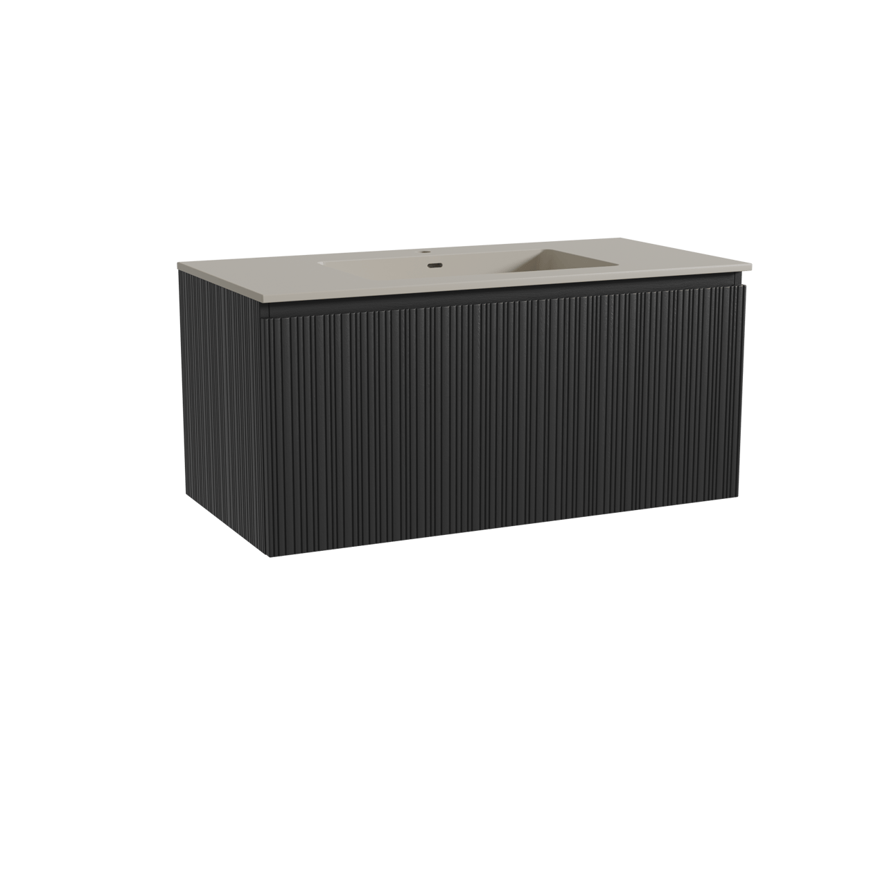 Storke Ribs Badmöbel Set mit Diva Waschtisch