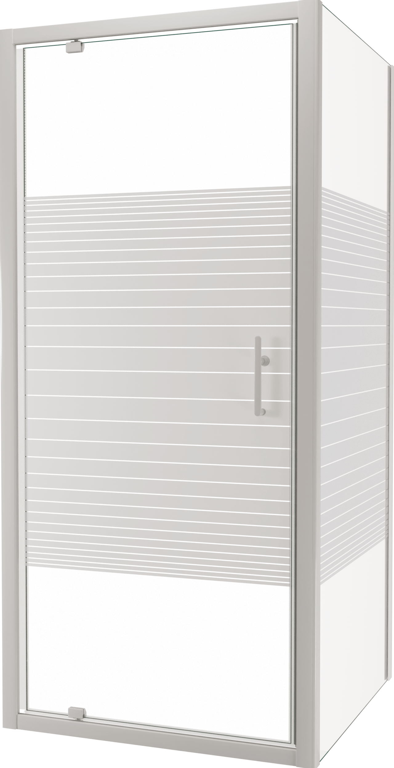 SanyOne Anton douche en coin avec porte pivotante