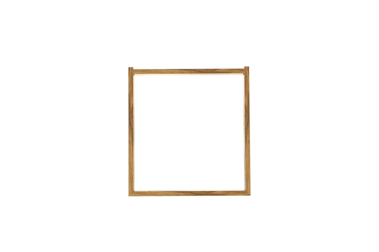 Balmani Lucida socle pour colonne salle de bains teck 45 x 33 cm