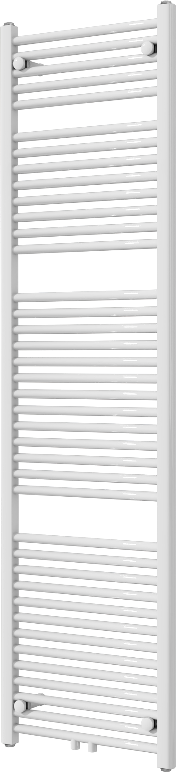 Vipera Kanza sèche-serviettes Simple 50 x 180 cm chauffage électrique blanc brillant raccordement latéral et central possible 800W, résistance incluse