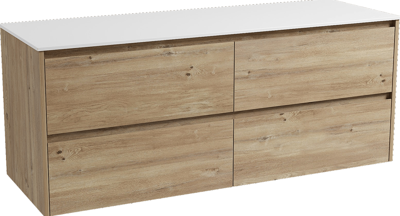 Storke Seda badkamermeubel met Tavola Tablet voor waskom(men)