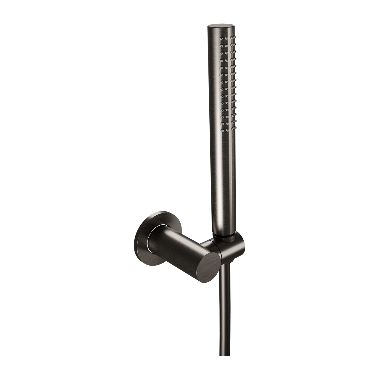 Blaufoss Round Handbrause 1 Strahlfunktion Brushed GunMetal