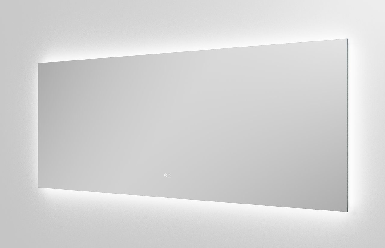 Balmani Giro Touch miroir rectangulaire lumineux et anti-buée 180 x 65 cm