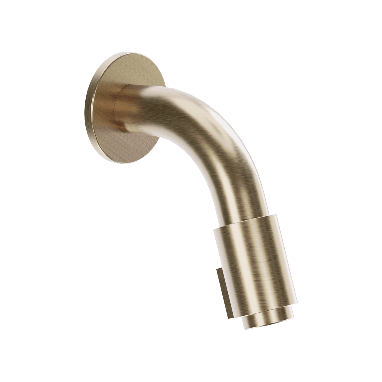 Blaufoss Ottawa Kaltwasserhahn: Wandmontage, Brushed Champagne Gold