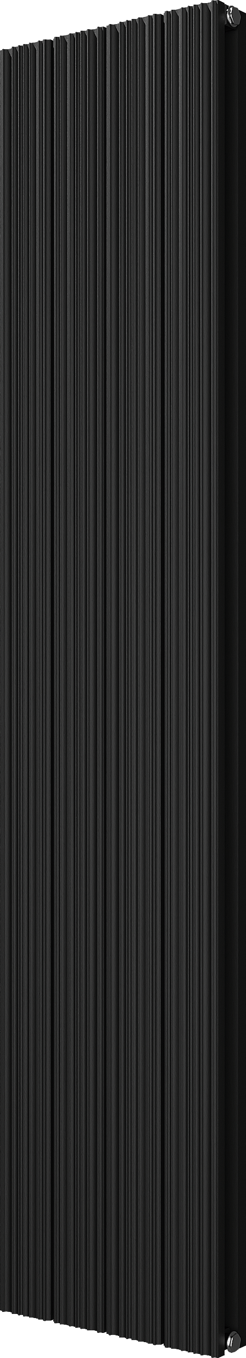 Vipera Mares sèche-serviettes double 37,5 x 180 cm chauffage central noir mat raccordements latéral et central possibles 1477W