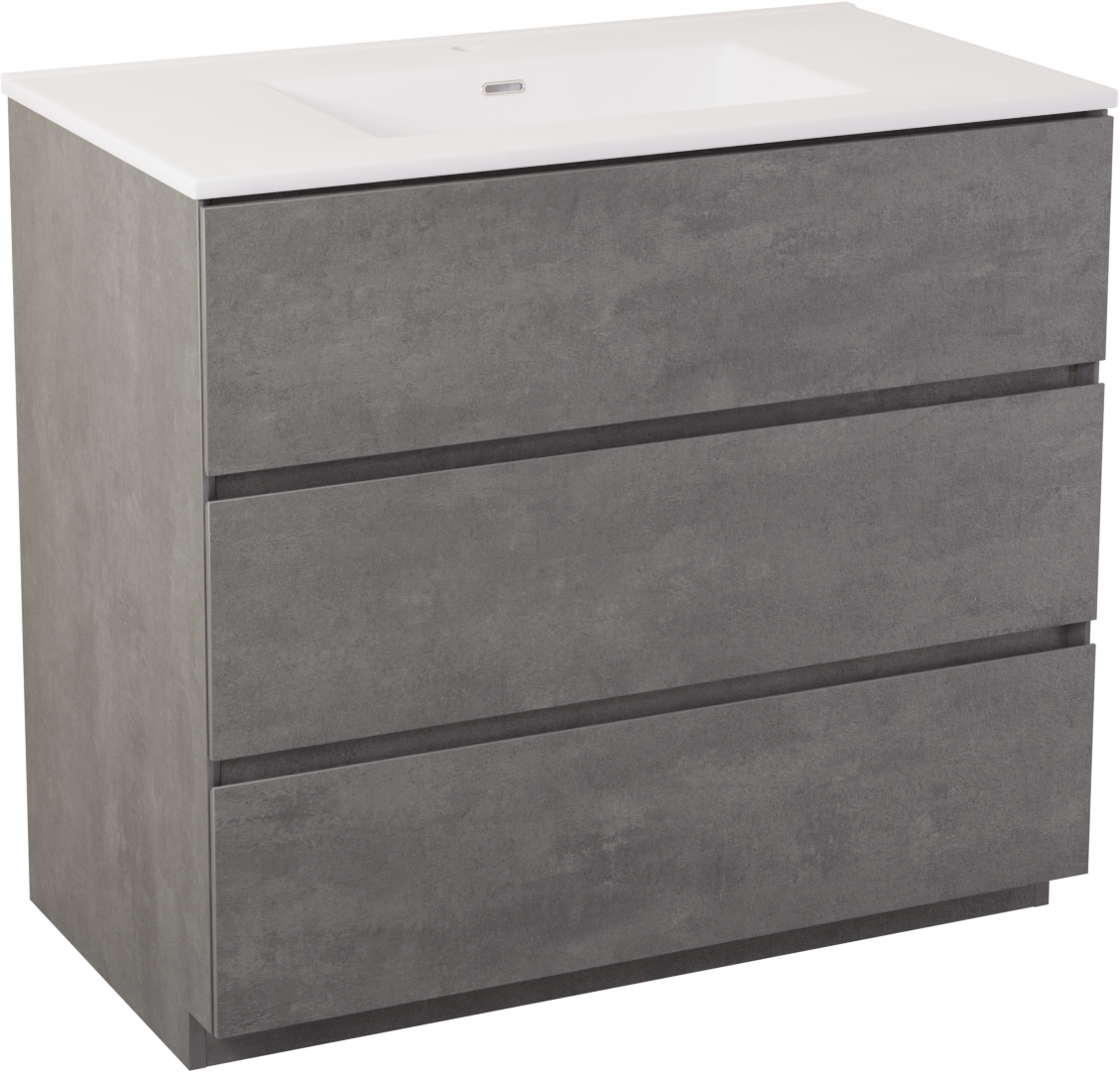 Storke Edge badkamermeubel met Kera Wastafel