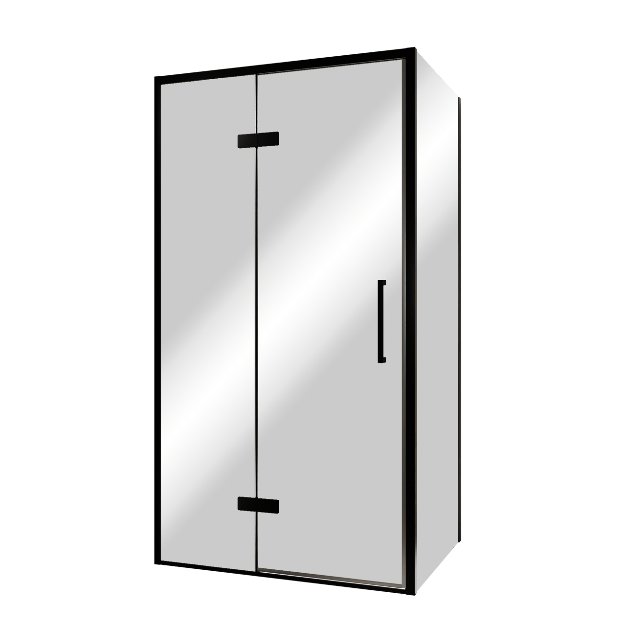 Balmani Senses Design douche en coin avec porte pivotante