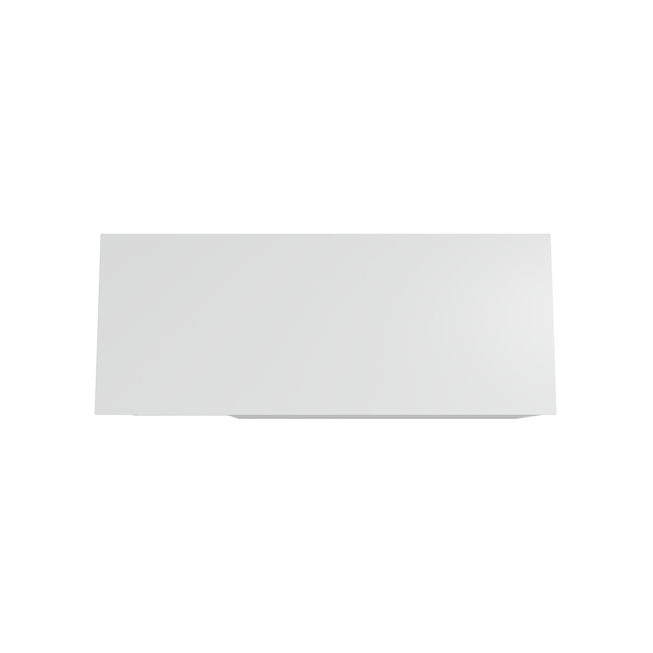 Storke Edge meuble salle de bains suspendu 130 x 52 cm blanc brillant avec Tavola tablette simple ou double en solid surface blanc mat