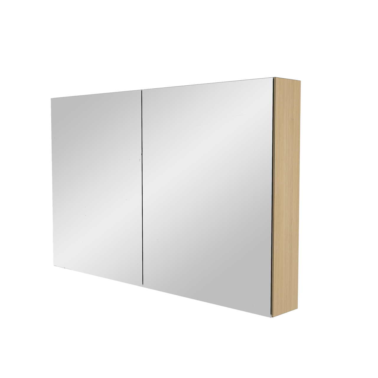 Storke Reflecta spiegelkast 120 x 75 cm naturel eiken