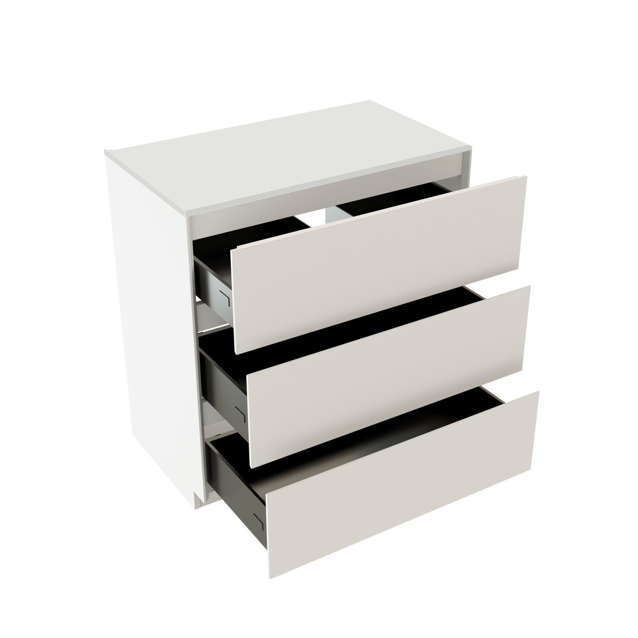 Storke Edge meuble salle de bains à poser 80 x 46 cm blanc mat avec Tavola tablette simple en solid surface blanc mat