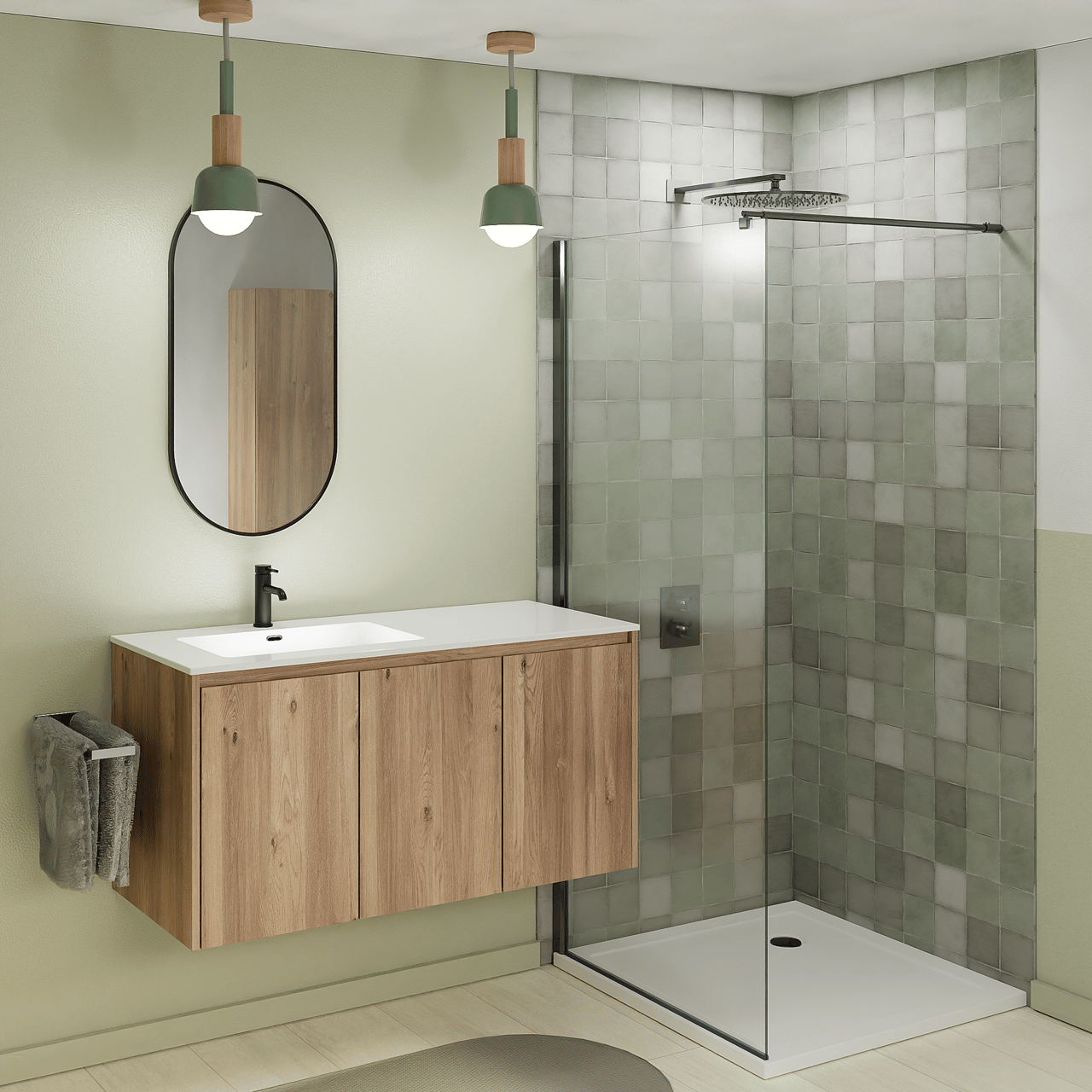 Blaufoss Raindream tête de douche ronde 40 cm Chrome Brillant