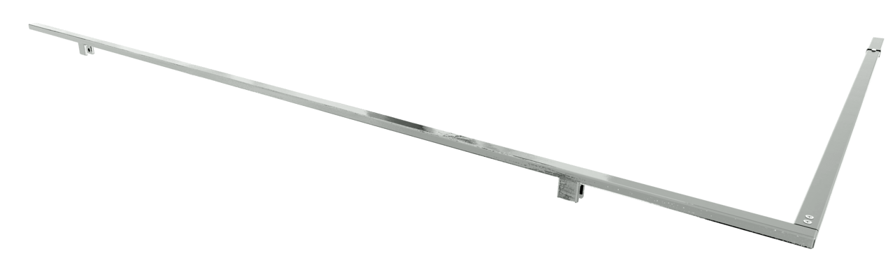 Balmani Modular Crest barre de stabilisation à gauche 152 x 102 cm chrome